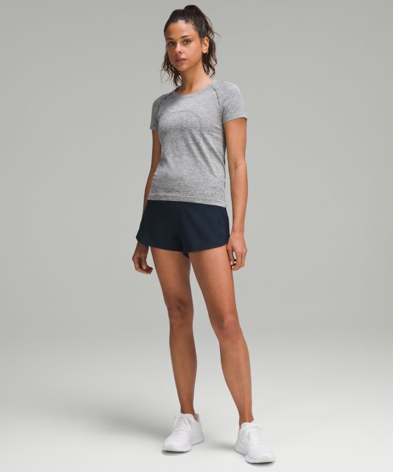 Lululemon Speed Up High-Rise Lined Short 2.5" True Navy Online Outlet Sale