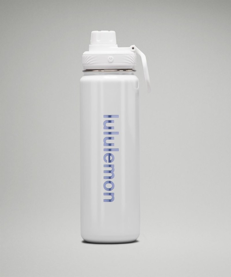Lululemon Back to Life Sport Bottle 24oz *Shine White Online Outlet Sale