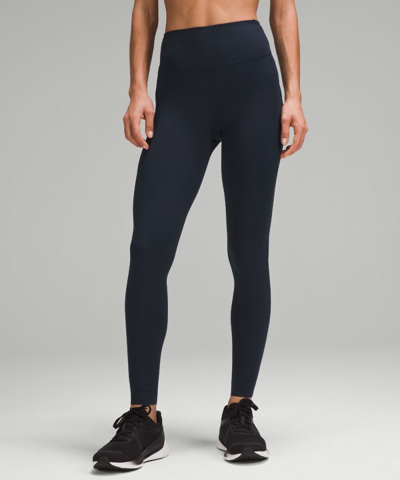 Lululemon Fast and Free High-Rise Tight 28” Pockets *Updated True Navy Online Outlet Sale