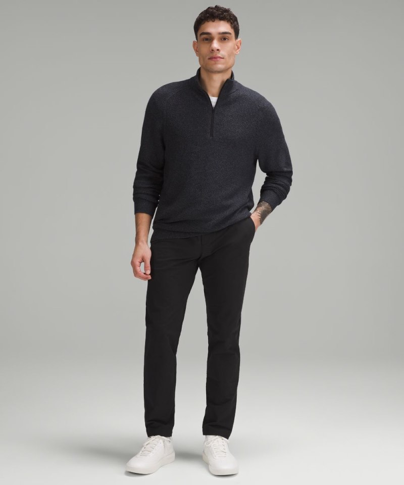 Lululemon ABC Slim-Fit Trouser 32"L *Stretch Cotton VersaTwill Black Online Outlet Sale