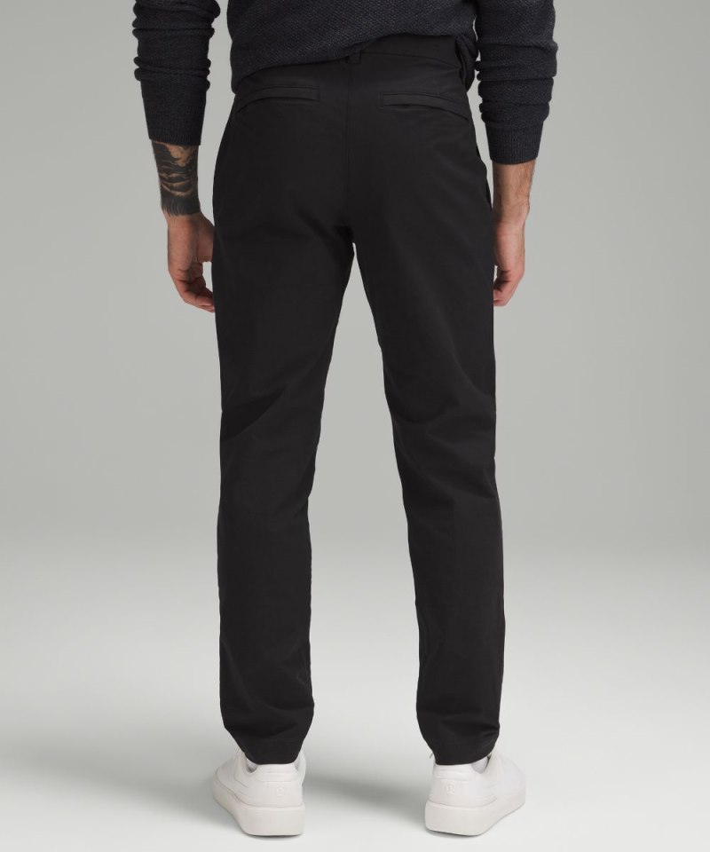 Lululemon ABC Slim-Fit Trouser 32"L *Stretch Cotton VersaTwill Black Online Outlet Sale