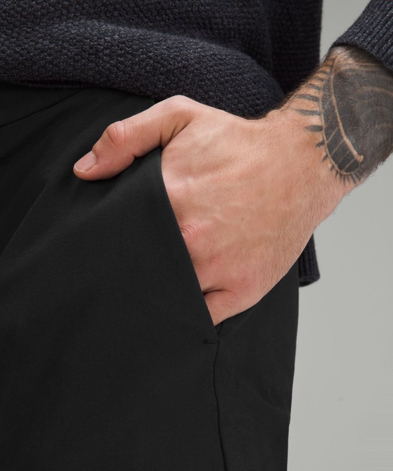 Lululemon ABC Slim-Fit Trouser 32"L *Stretch Cotton VersaTwill Black Online Outlet Sale