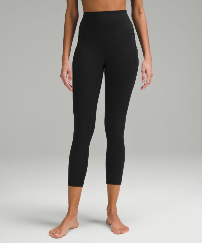 Lululemon lululemon Align™ High-Rise Crop with Pockets 23" Black Online Outlet Sale