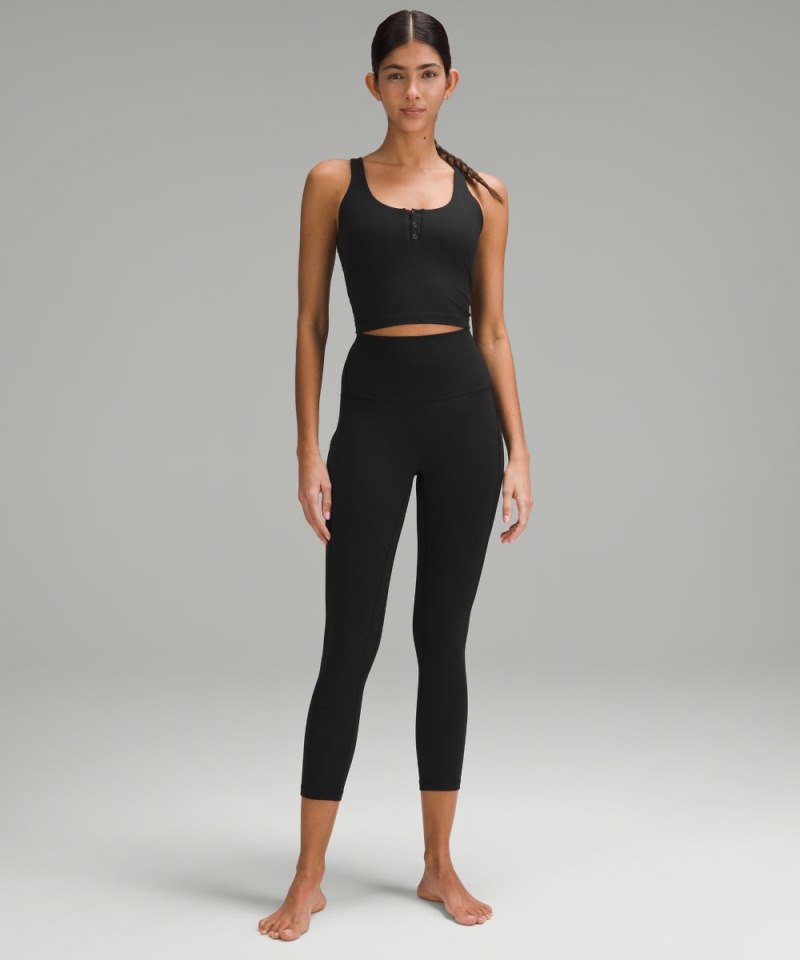 Lululemon lululemon Align™ High-Rise Crop with Pockets 23" Black Online Outlet Sale