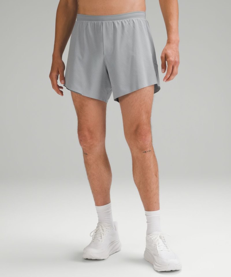Lululemon Fast and Free Lined Short 6" Rhino Grey Online Outlet Sale