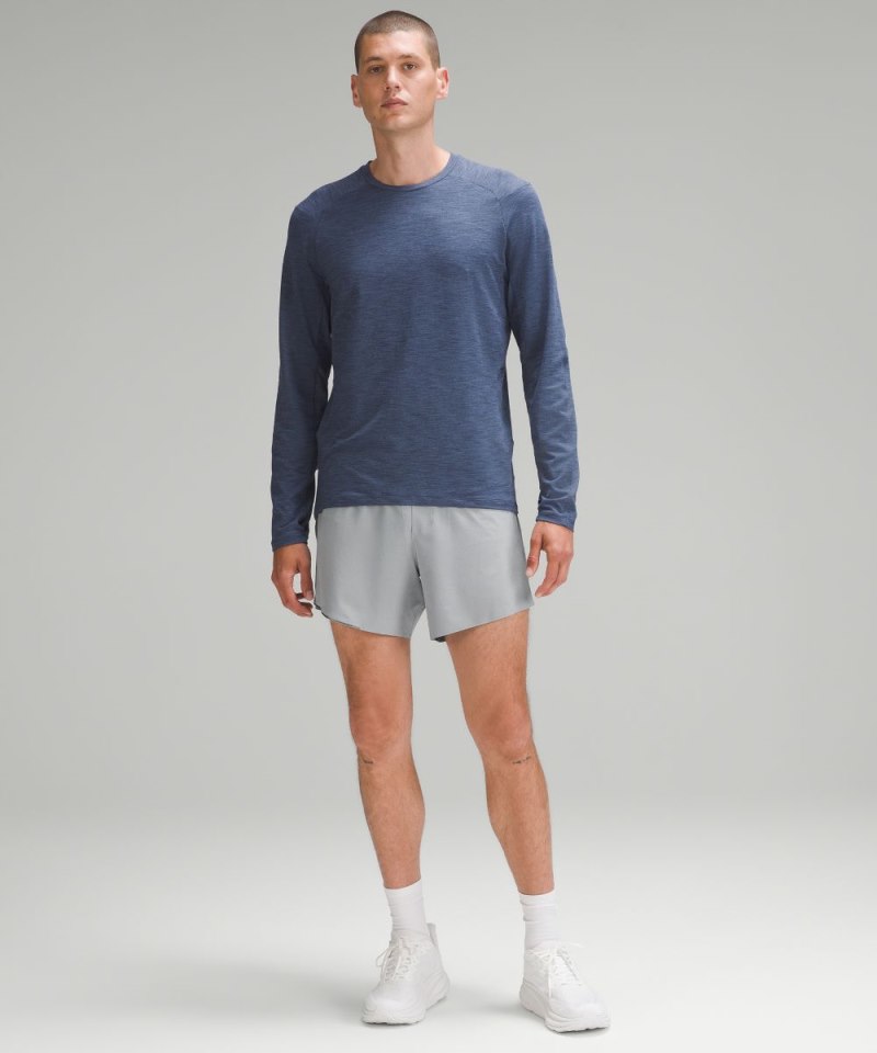 Lululemon Fast and Free Lined Short 6" Rhino Grey Online Outlet Sale