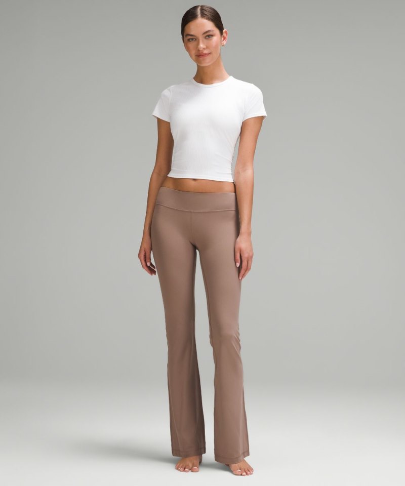 Lululemon lululemon Align™ Low-Rise Flared Pant 32.5" Taupetastic Online Outlet Sale