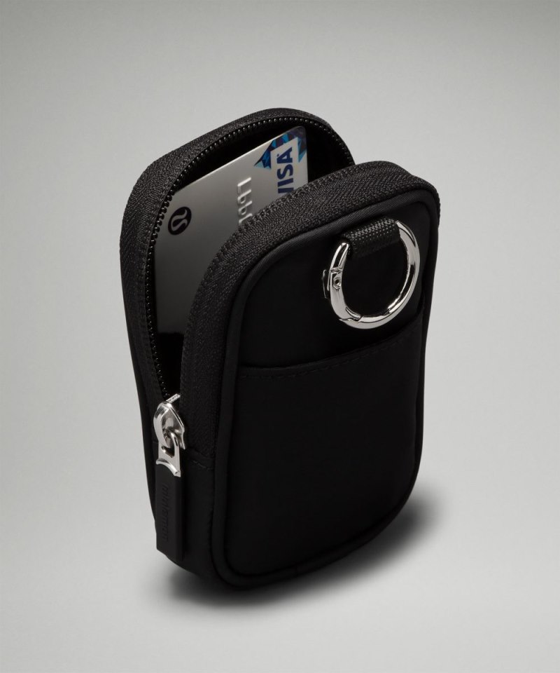 Lululemon Clippable Nano Pouch Black Online Outlet Sale
