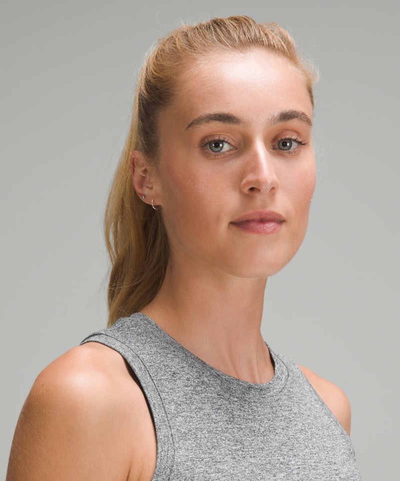 Lululemon License to Train Tight-Fit Tank Top Heathered Black Online Outlet Sale