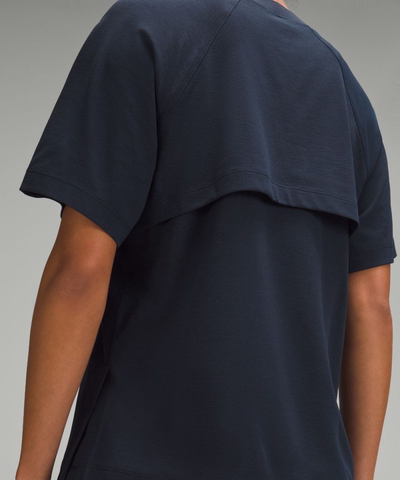 Lululemon Back-Vent T-Shirt True Navy Online Outlet Sale