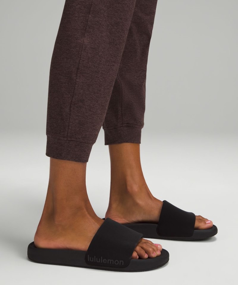 Lululemon Soft Jersey Classic-Fit Mid-Rise Jogger Heathered Dark Espresso Online Outlet Sale
