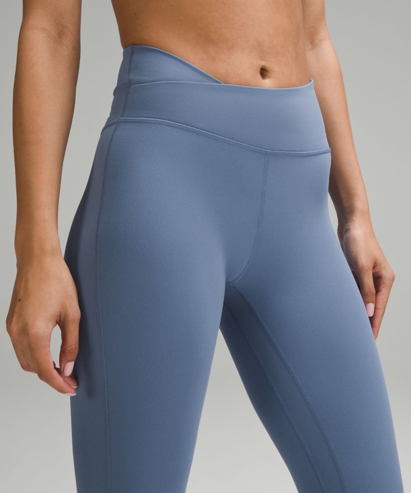 Lululemon lululemon Align™ Asymmetrical-Waist Mini-Flared Pant 32" Oasis Blue Online Outlet Sale