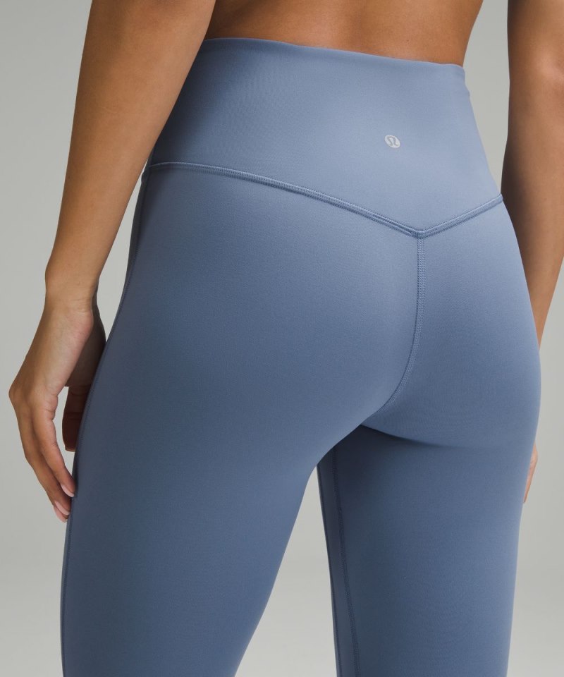 Lululemon lululemon Align™ Asymmetrical-Waist Mini-Flared Pant 32" Oasis Blue Online Outlet Sale