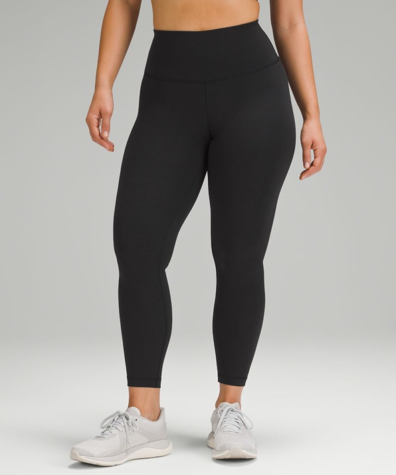 Lululemon Wunder Train Contour Fit High-Rise Tight 25" Black Online Outlet Sale