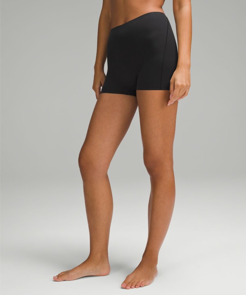 Lululemon Wundermost Ultra-Soft Nulu Super-High-Rise Shortie Underwear 2" Black Online Outlet Sale