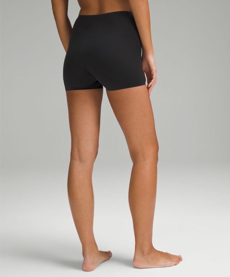 Lululemon Wundermost Ultra-Soft Nulu Super-High-Rise Shortie Underwear 2" Black Online Outlet Sale