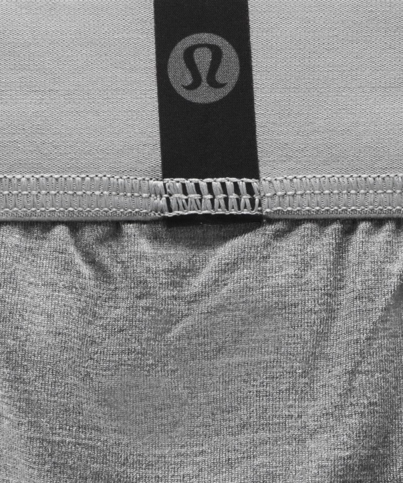 Lululemon Always In Motion Boxer 5" Heathered Core Medium Grey Online Outlet Sale