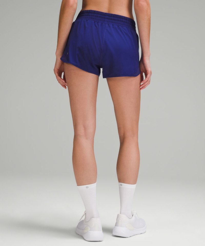 Lululemon Hotty Hot High-Rise Lined Short 2.5" Larkspur Online Outlet Sale