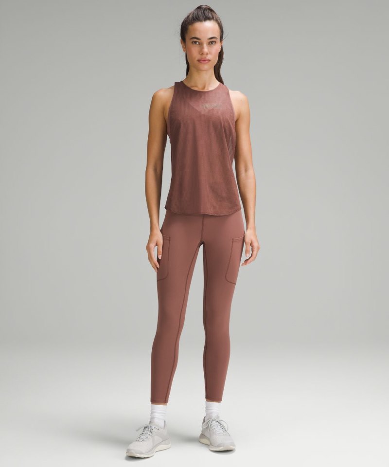 Lululemon lululemon lab Grid Mesh Training Tank Top *Graphic Smoky Topaz Online Outlet Sale