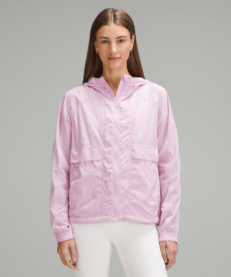 Lululemon Hood Lite Jacket Vitapink Online Outlet Sale