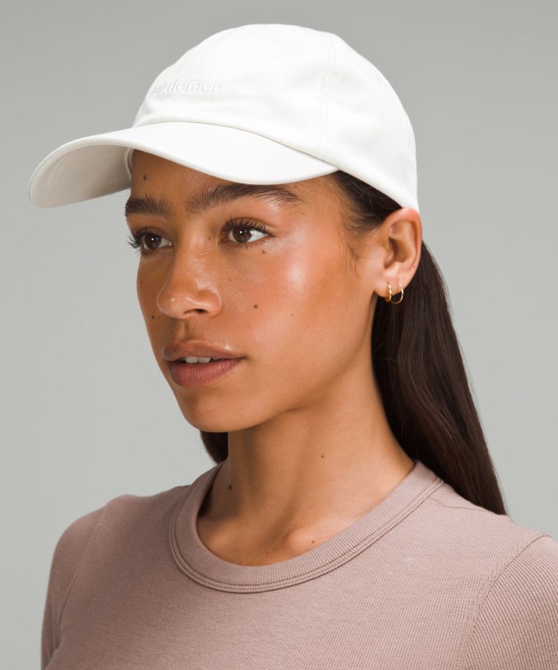 Lululemon Classic Unisex Ball Cap *Wordmark Bone / White Online Outlet Sale