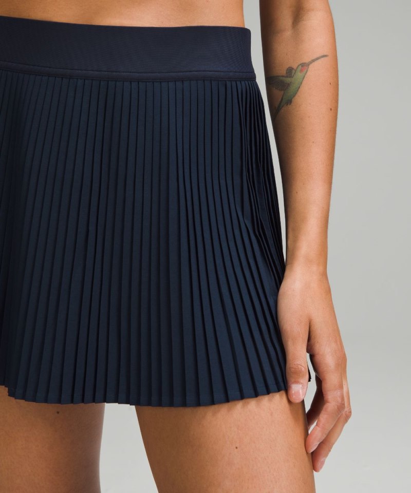 Lululemon Varsity High-Rise Pleated Tennis Skirt True Navy Online Outlet Sale