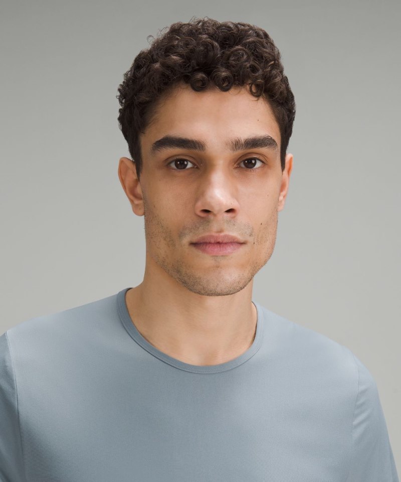 Lululemon Ultra-Soft Nulu Short-Sleeve T-Shirt Belgian Blue Online Outlet Sale