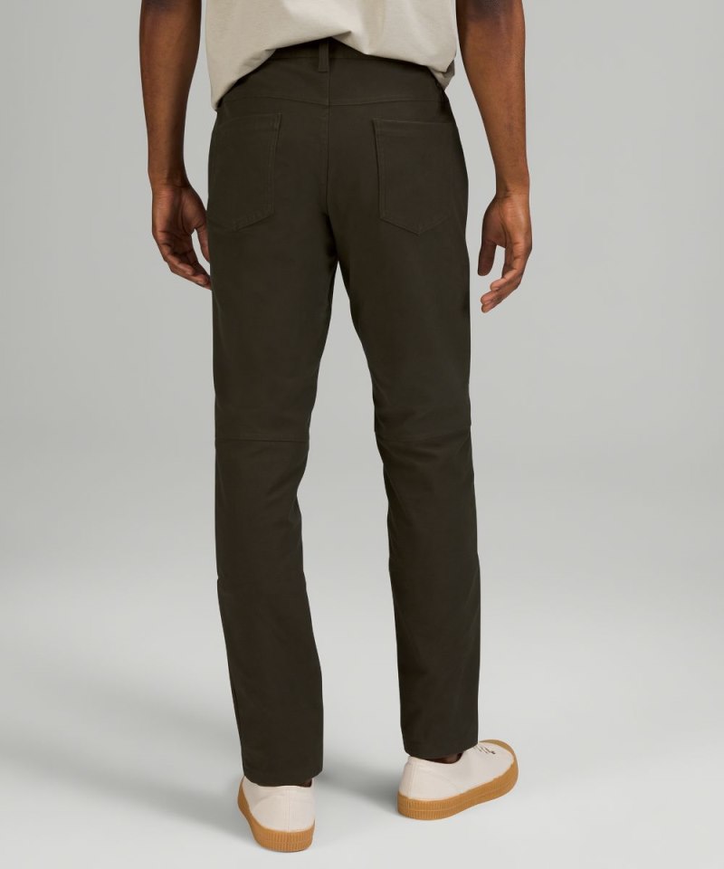 Lululemon ABC Slim-Fit 5 Pocket Pant 34" *Utilitech Dark Olive Online Outlet Sale