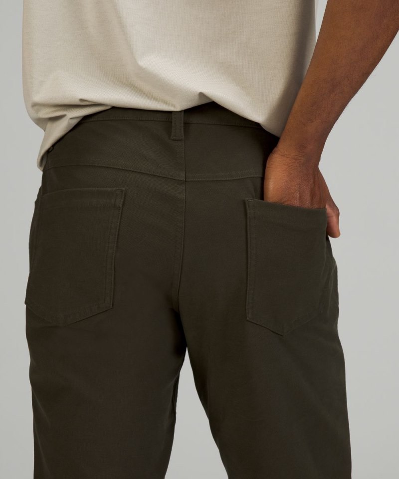 Lululemon ABC Slim-Fit 5 Pocket Pant 34" *Utilitech Dark Olive Online Outlet Sale