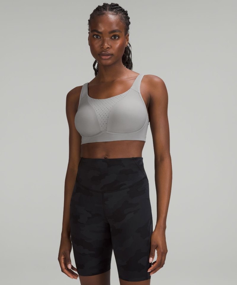 Lululemon Run Times Bra *High Support, B–G Cups Gull Grey Online Outlet Sale