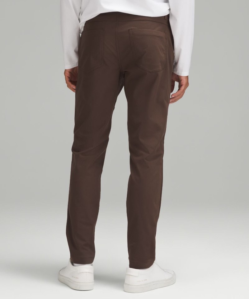 Lululemon ABC Slim-Fit 5 Pocket Pant 30"L *Warpstreme Dark Coffee Online Outlet Sale