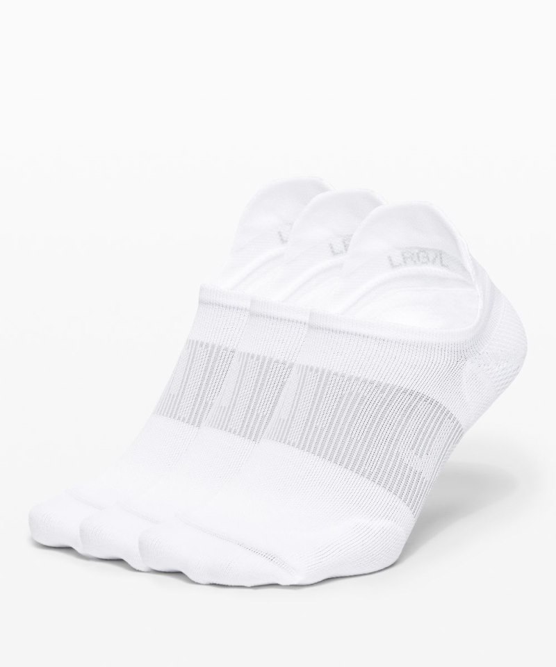 Lululemon Men's Power Stride Tab Socks *3 Pack White Online Outlet Sale