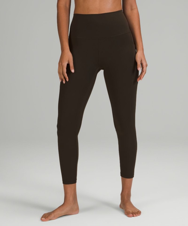 Lululemon lululemon Align™ High-Rise Pant with Pockets 25" Dark Olive Online Outlet Sale