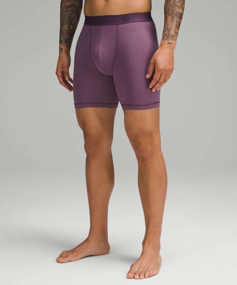 Lululemon Always In Motion Long Boxer 7" 5 Pack Traverse Grey / Pine Dot Wp Mojave Tan Grape Thistle / Jumie Stripe Cyber Violet Grape Thistle / Heathered Cyber Violet / Pine Dot Wp Lilac Ether Grape Thistle Online Outlet Sale