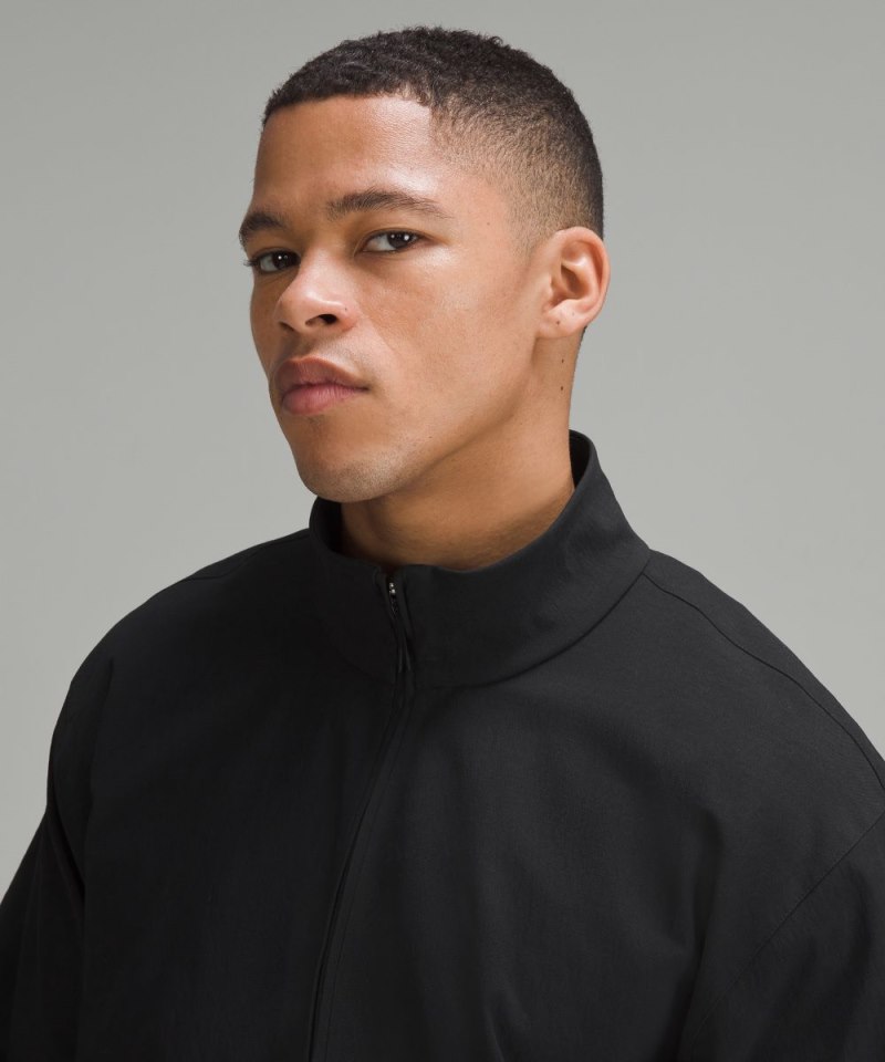 Lululemon lululemon lab Stretch Woven Half-Zip Pullover Black Online Outlet Sale