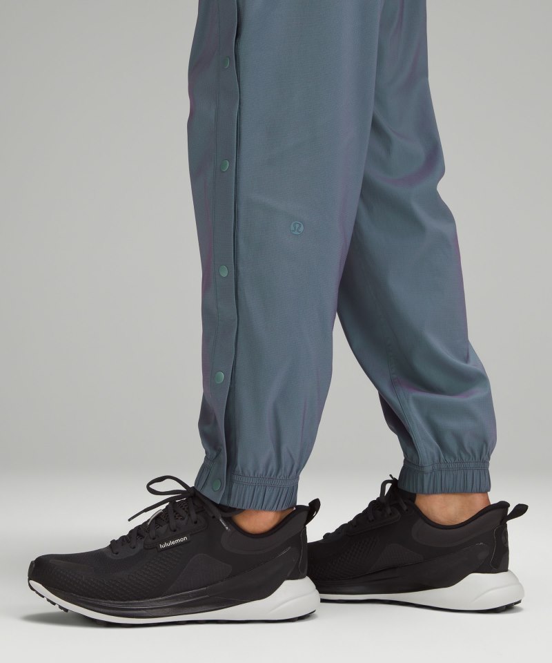 Lululemon Iridescent Tearaway Mid-Rise Track Pant Tidewater Teal / Power Purple Online Outlet Sale