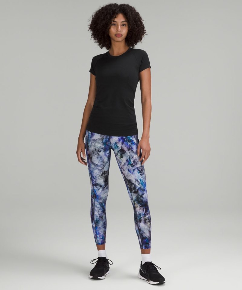 Lululemon Swiftly Tech Short-Sleeve Shirt 2.0 *Hip Length Black / Black (not available) Online Outlet Sale