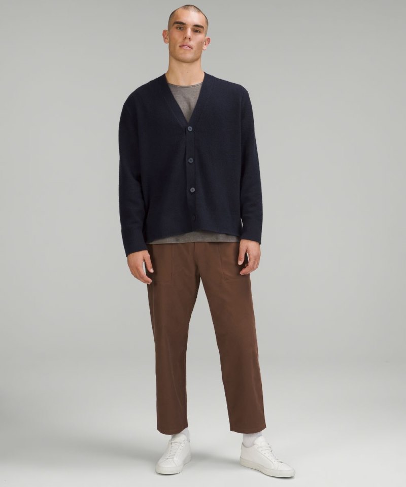 Lululemon Merino Wool-Blend Cardigan Classic Navy Online Outlet Sale