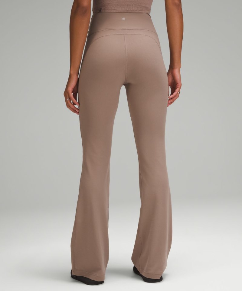 Lululemon Groove Super-High-Rise Nulu Flared Pant *Regular Taupetastic Online Outlet Sale
