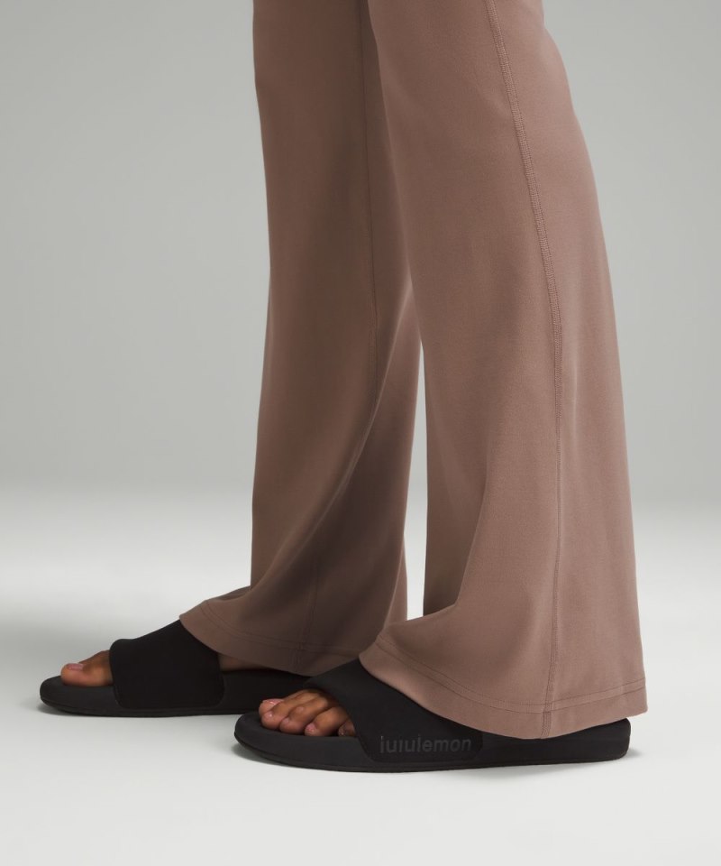Lululemon Groove Super-High-Rise Nulu Flared Pant *Regular Taupetastic Online Outlet Sale