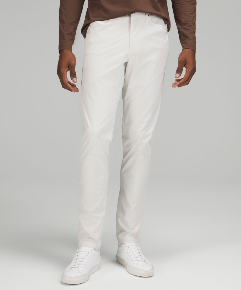 Lululemon ABC Slim-Fit 5 Pocket Pant 32" *Warpstreme Bone Online Outlet Sale