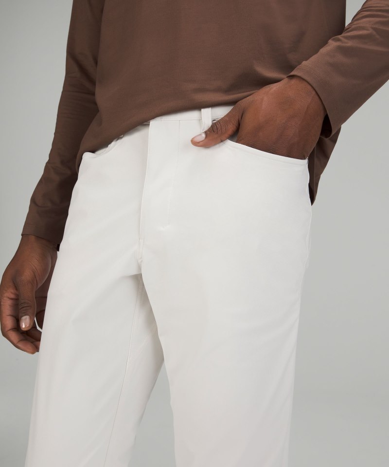 Lululemon ABC Slim-Fit 5 Pocket Pant 32" *Warpstreme Bone Online Outlet Sale