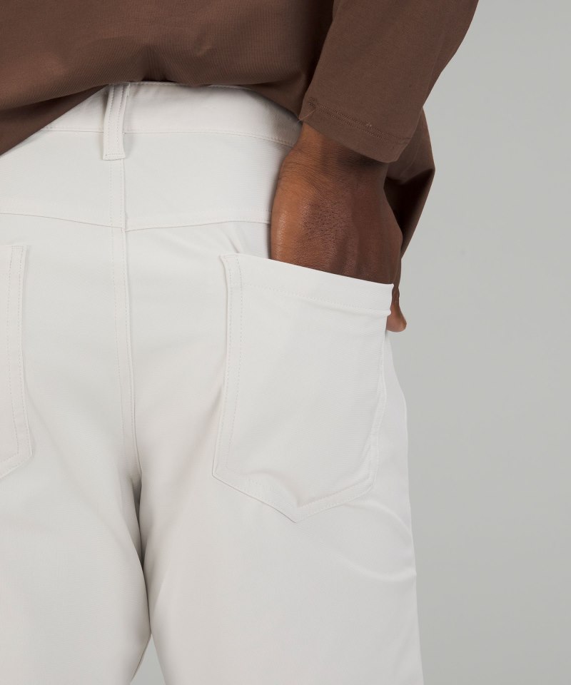 Lululemon ABC Slim-Fit 5 Pocket Pant 32" *Warpstreme Bone Online Outlet Sale