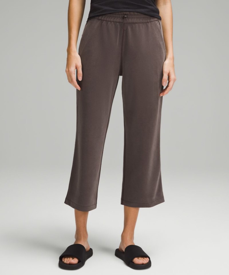 Lululemon Softstreme High-Rise Straight-Leg Cropped Pant Espresso (not available) Online Outlet Sale