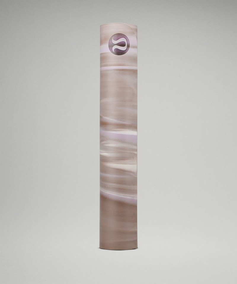Lululemon The Mat 5mm *Made With FSC™ Certified Rubber Taupetastic / Lilac Ether / White / Taupetastic Online Outlet Sale