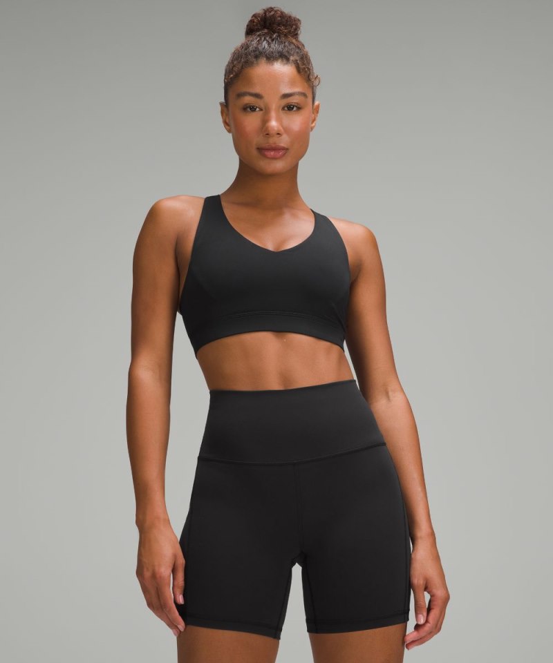 Lululemon Envital Bra *Medium Support, B / C Cup Black Online Outlet Sale