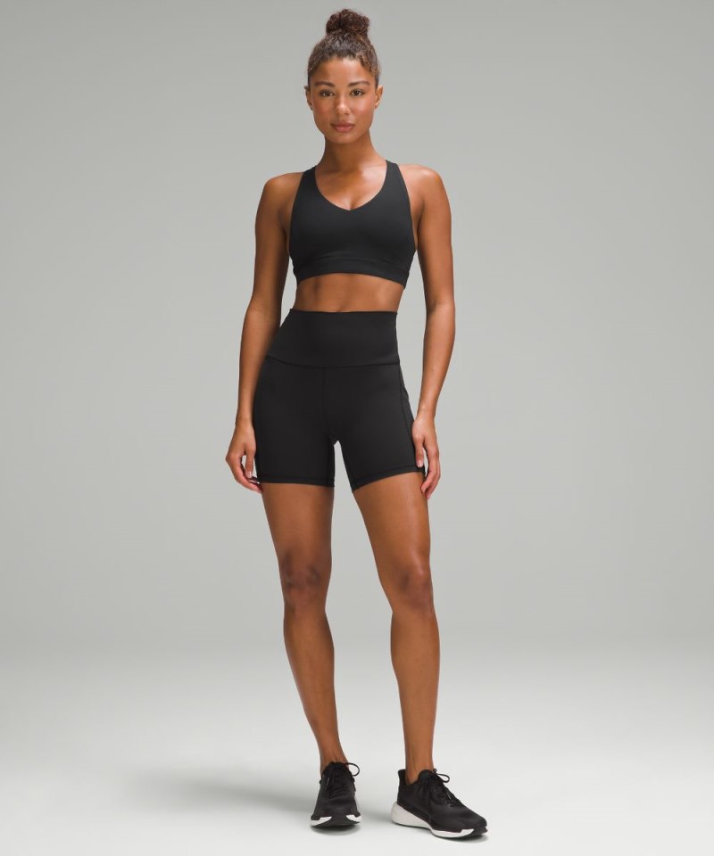 Lululemon Envital Bra *Medium Support, B / C Cup Black Online Outlet Sale