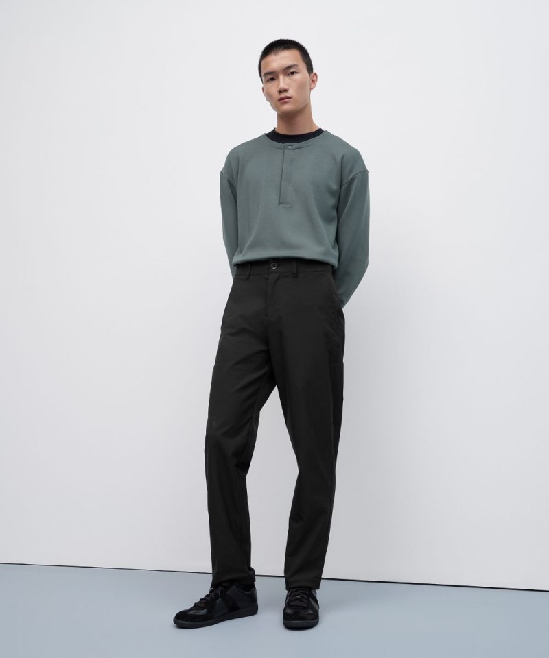 Lululemon Relaxed-Tapered Smooth Twill Trouser *Cropped Black Online Outlet Sale