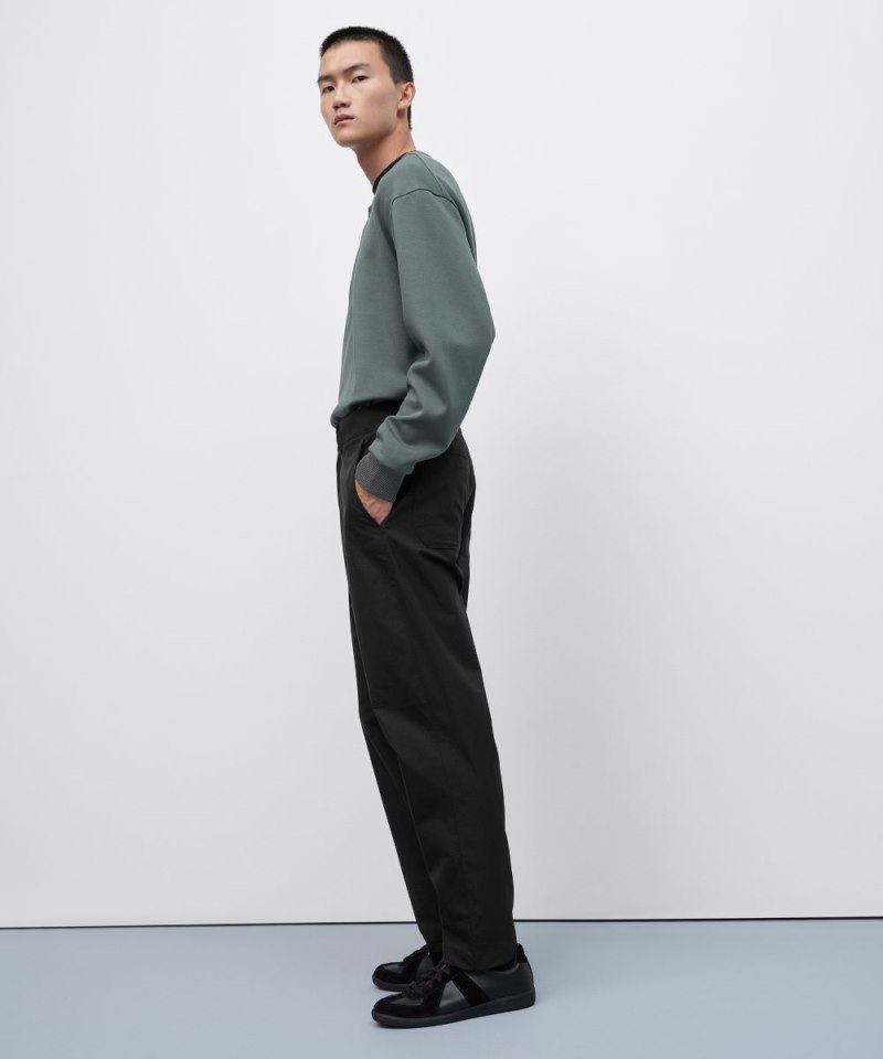 Lululemon Relaxed-Tapered Smooth Twill Trouser *Cropped Black Online Outlet Sale