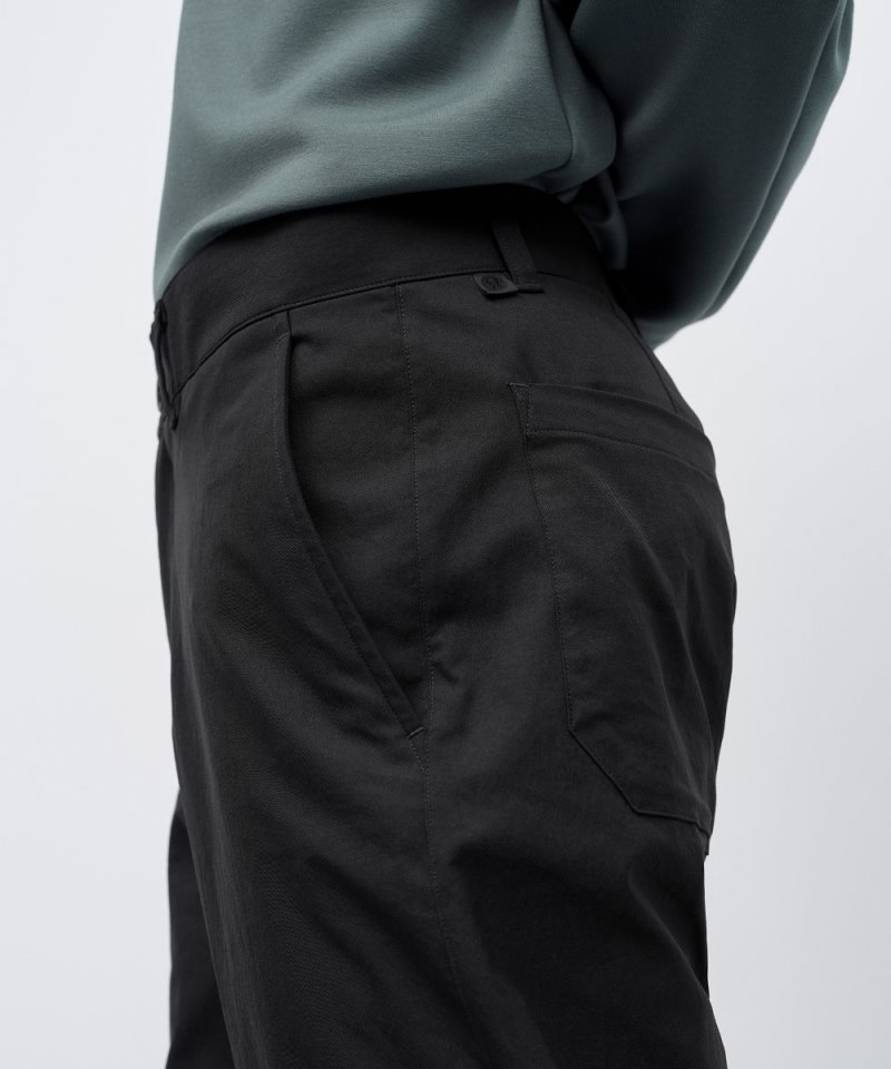 Lululemon Relaxed-Tapered Smooth Twill Trouser *Cropped Black Online Outlet Sale